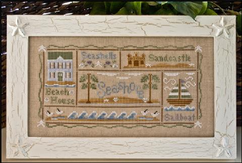 Day at the Beach, A - Cross Stitch Pattern