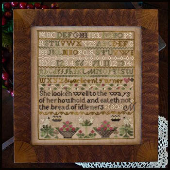 Melicent Turner Sampler, The - Cross Stitch Pattern