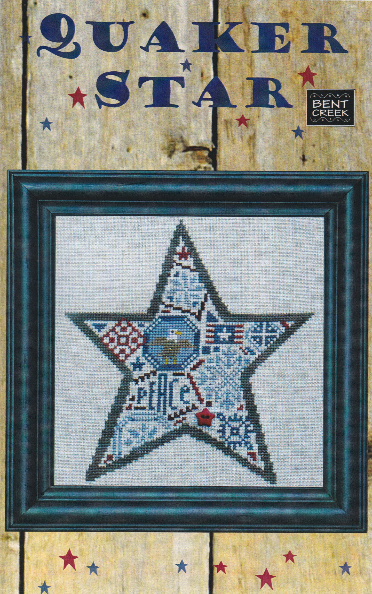 Quaker Star - Cross Stitch Pattern