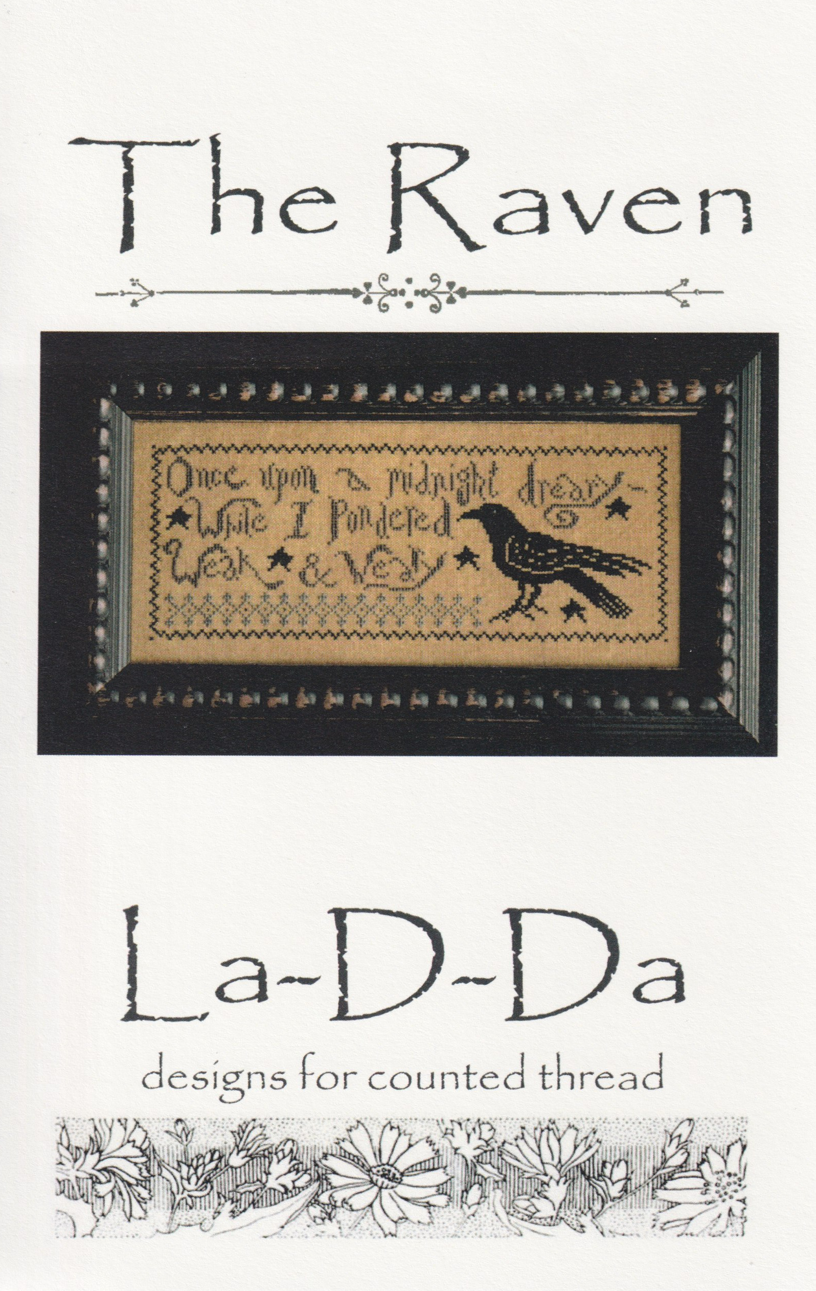 Raven, The - Cross Stitch Pattern