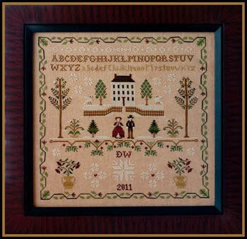 New England Winter Sampler - Cross Stitch Pattern