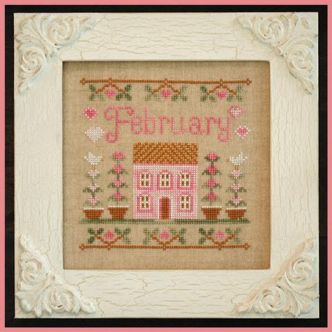 Cottage of the Month February - Cross Stitch Pattern