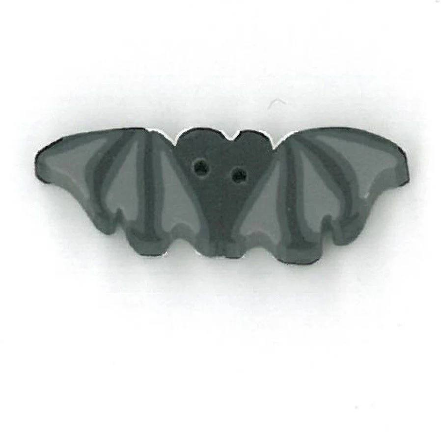 Tiny Black Bat - Button