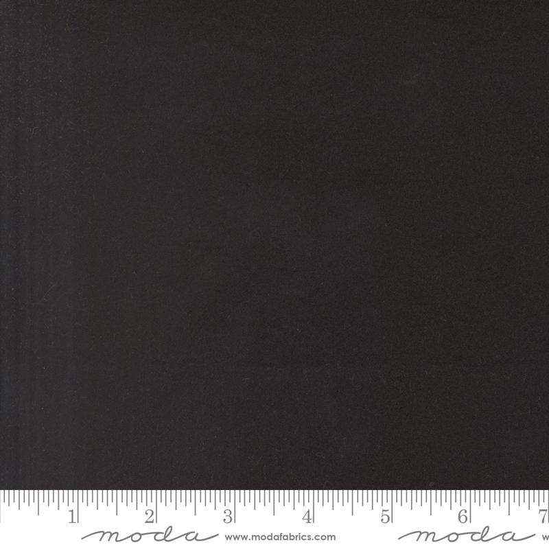 108" Flannel Gatherings Basic Mottle Black-Quilt Fabric