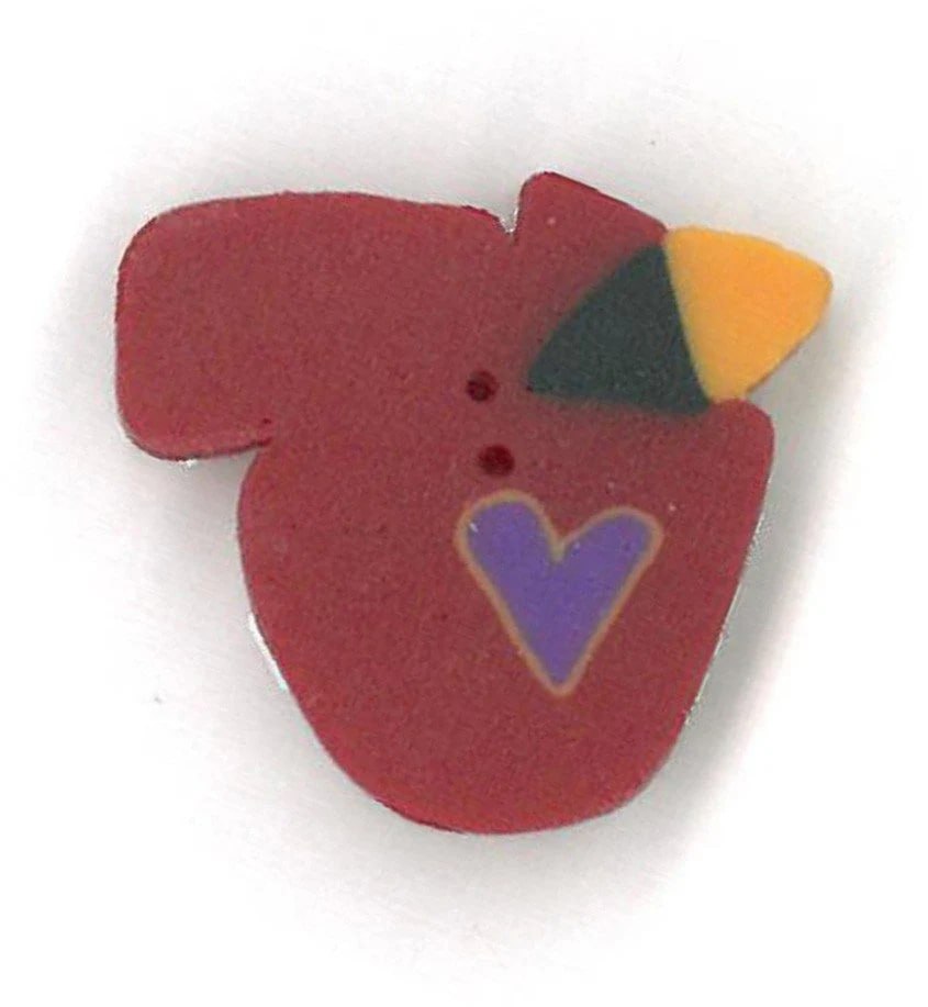 Small Frank's Cardinal - Button