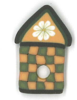 Daisy Birdhouse - Button
