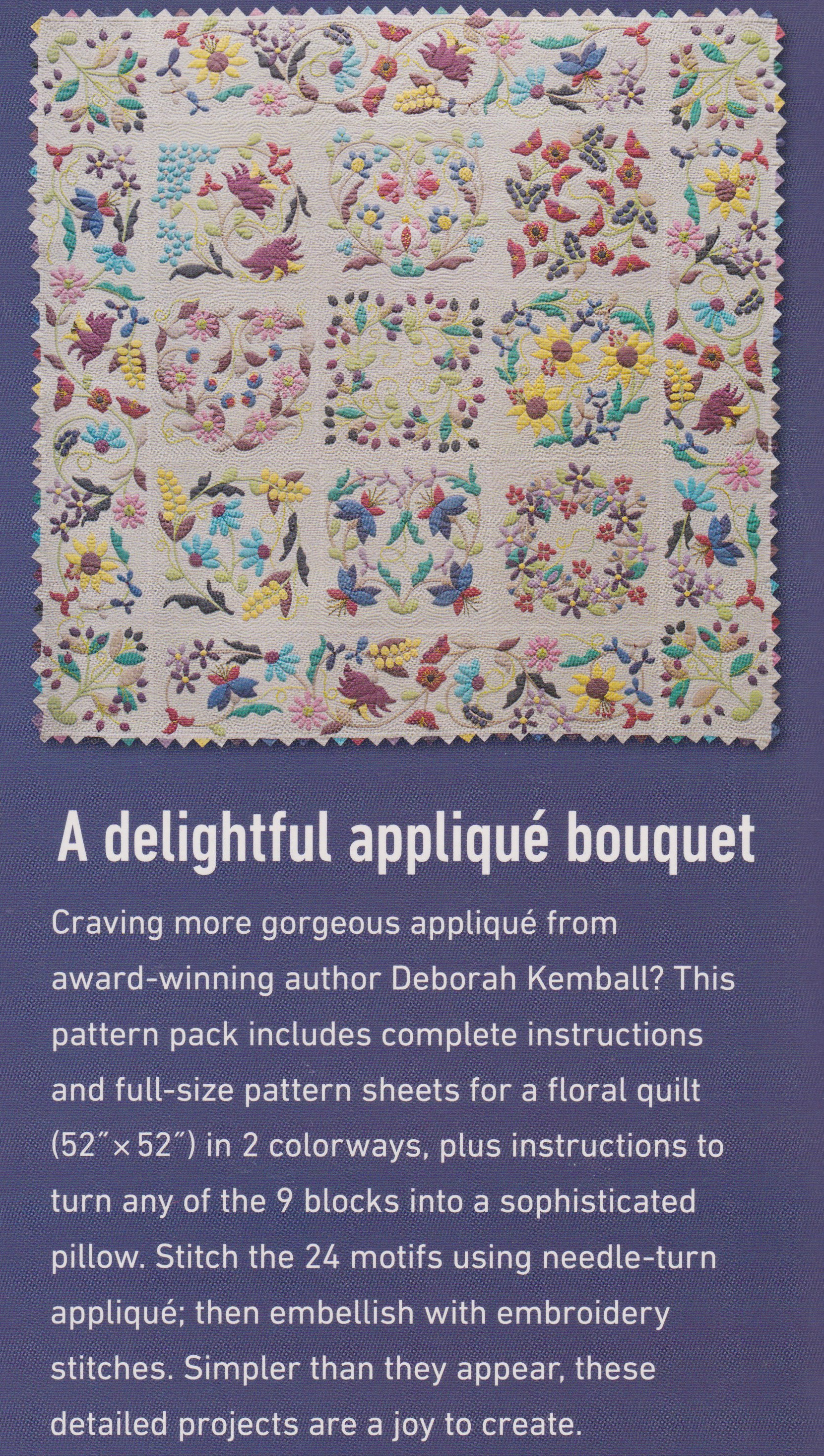 Floral Abundance Quilt - Quilt Pattern