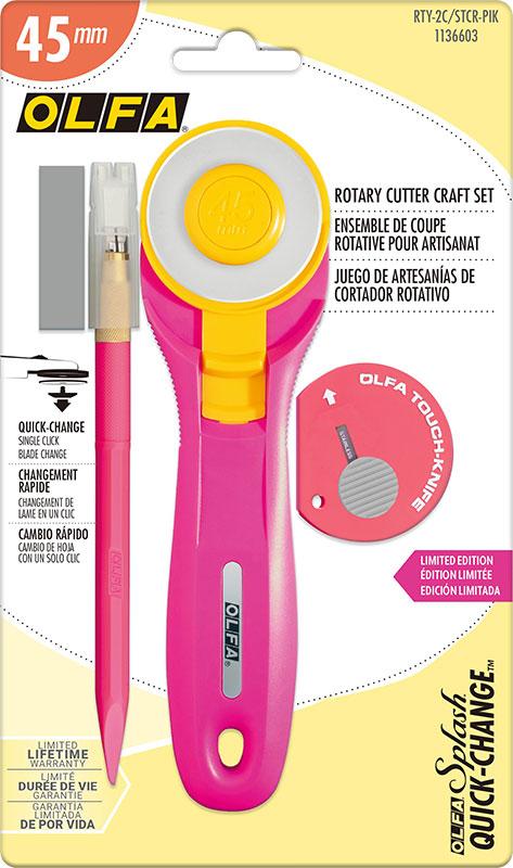 Olfa Rotary Cutter Craft Set 45mm