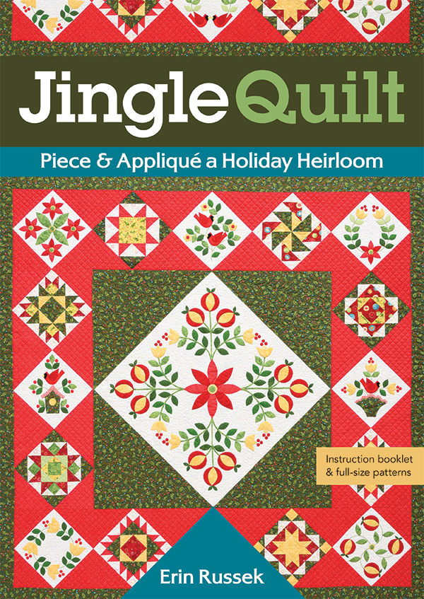 Jingle - Quilt Pattern, zoomed in. Select this picture to zoom back out.