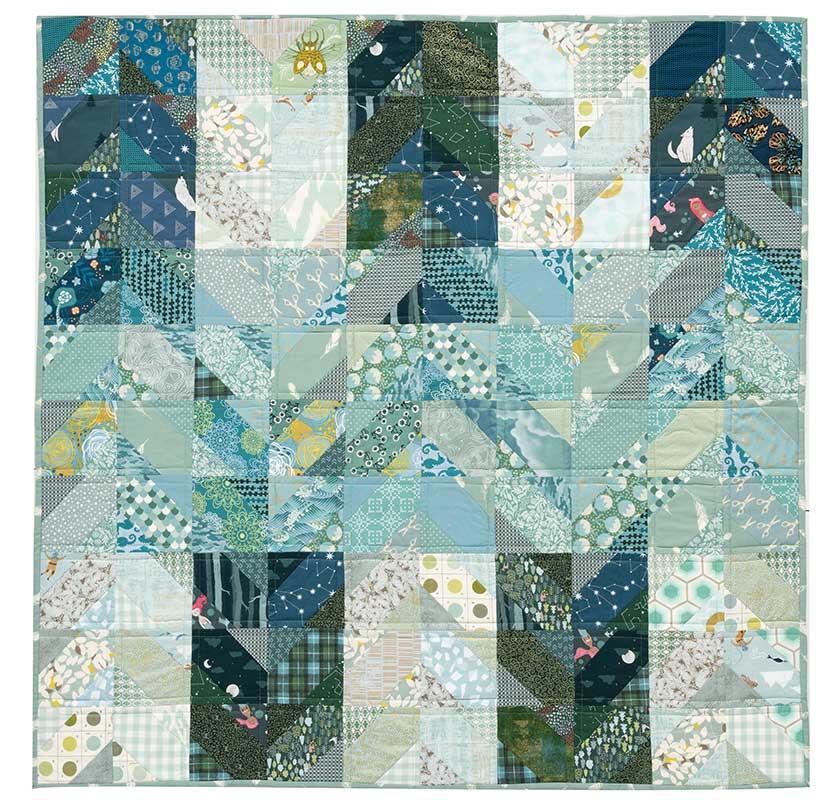 Quilt As-You-Go for Scrap Lover - Quilt Pattern