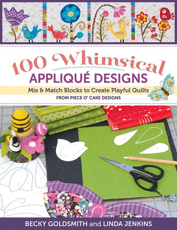 100 Whimsical Applique Designs - Applique Book