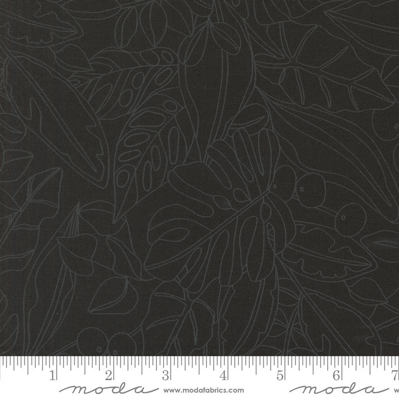 Botany Greenery Ink - Quilt Fabric