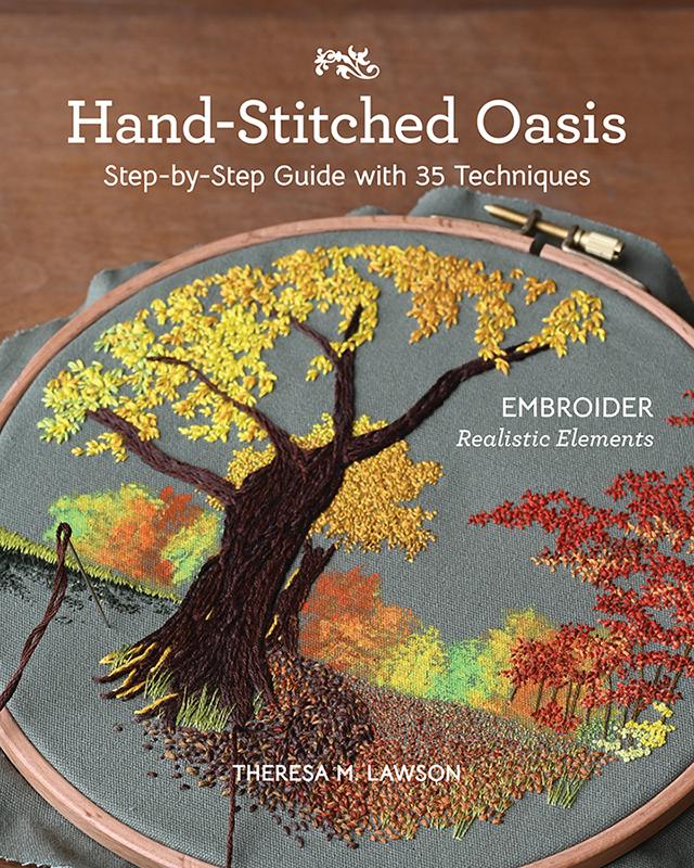 Hand-Stitched Oasis - Embroidery Pattern