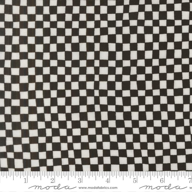 True To Hue Plaid Black As Night - Quilt Fabric