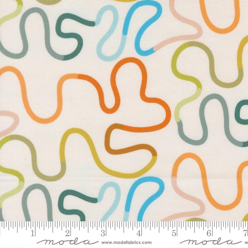 True To Hue Doodles Love Dove - Quilt Fabric