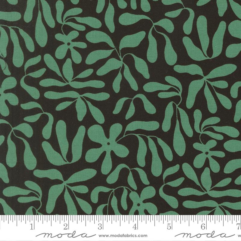True To Hue Vines Night Composed - Quilt Fabric