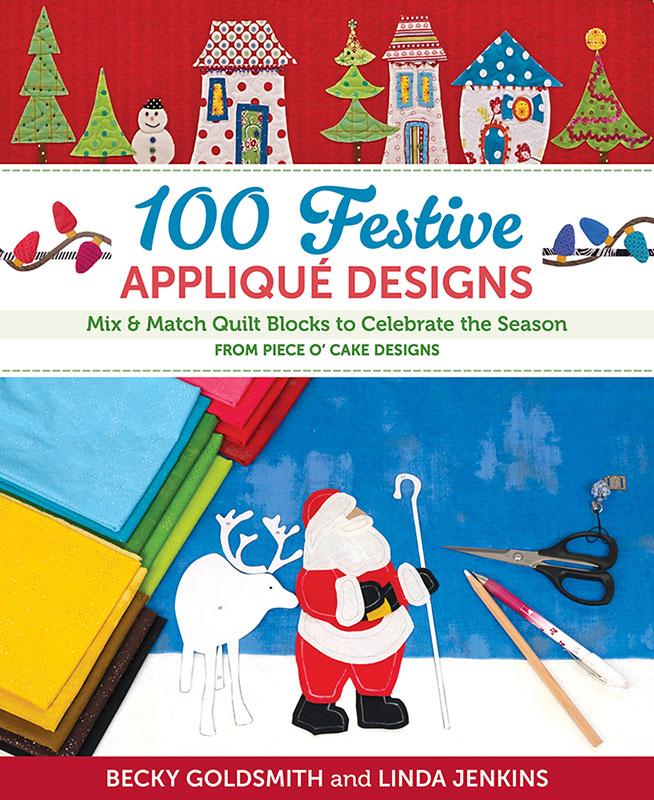 100 Festive Applique Designs - Christmas Applique Pattern