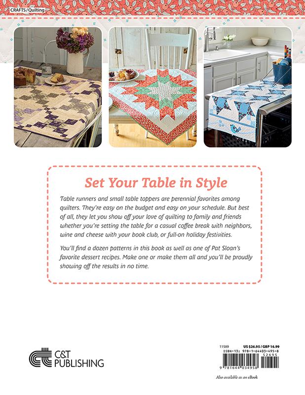 Pat Sloan's Tantalizing Table Toppers - Quilt Patterns