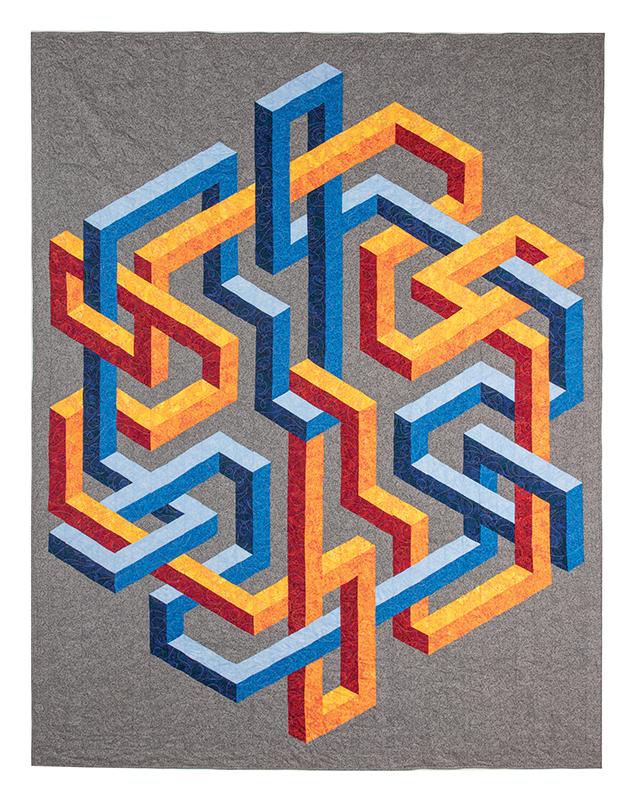 3-D Illusion Quilts Simplified - Quilt Pattern