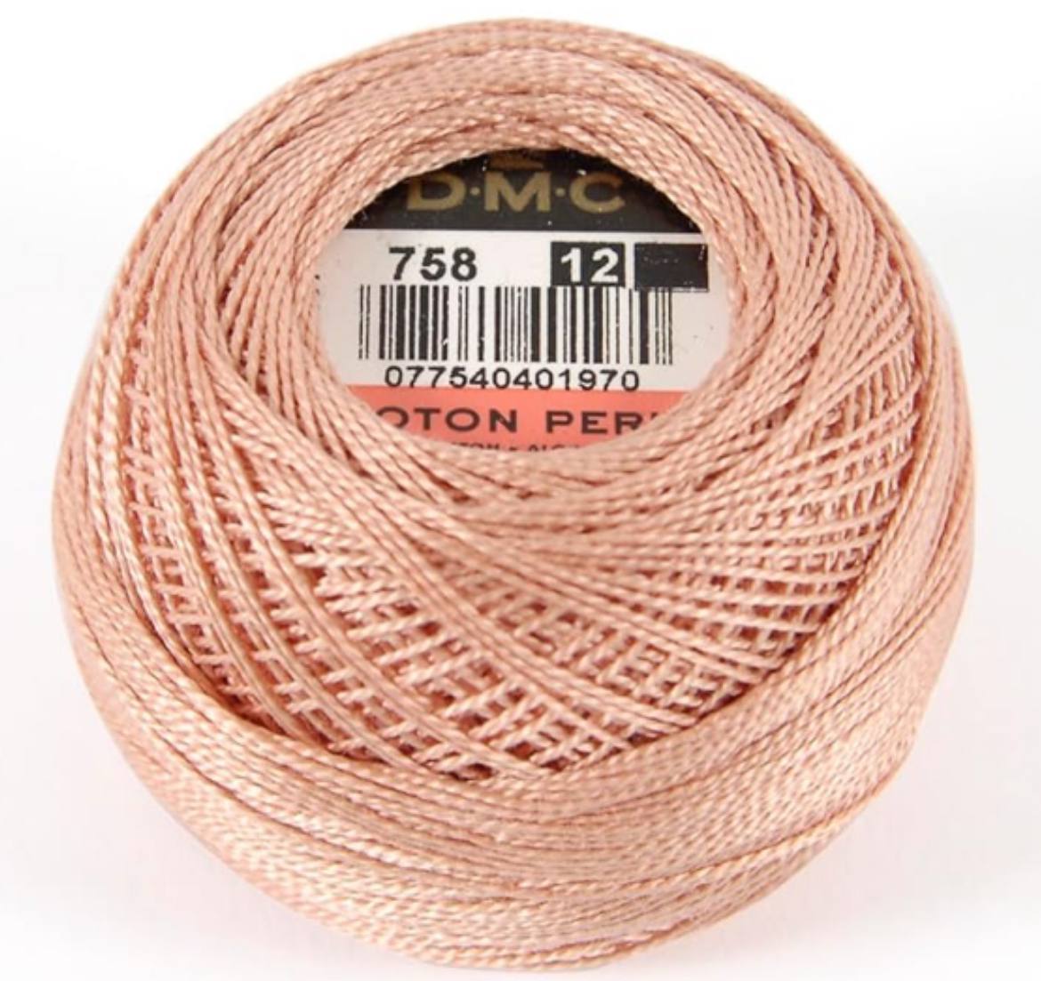 DMC Pearl Cotton Ball Size 12 - 758