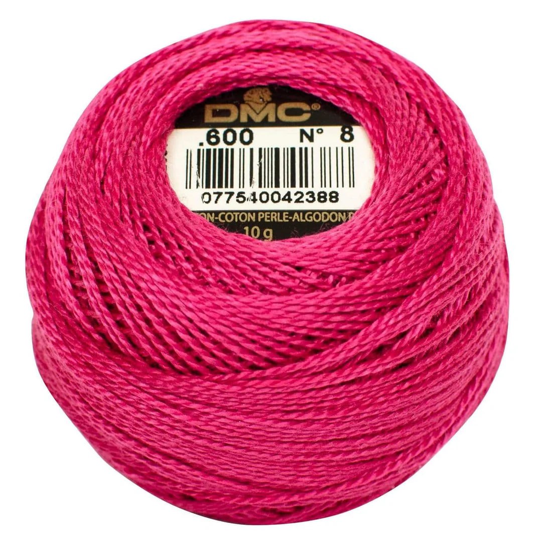 DMC Pearl Cotton Ball Size 8 - 600