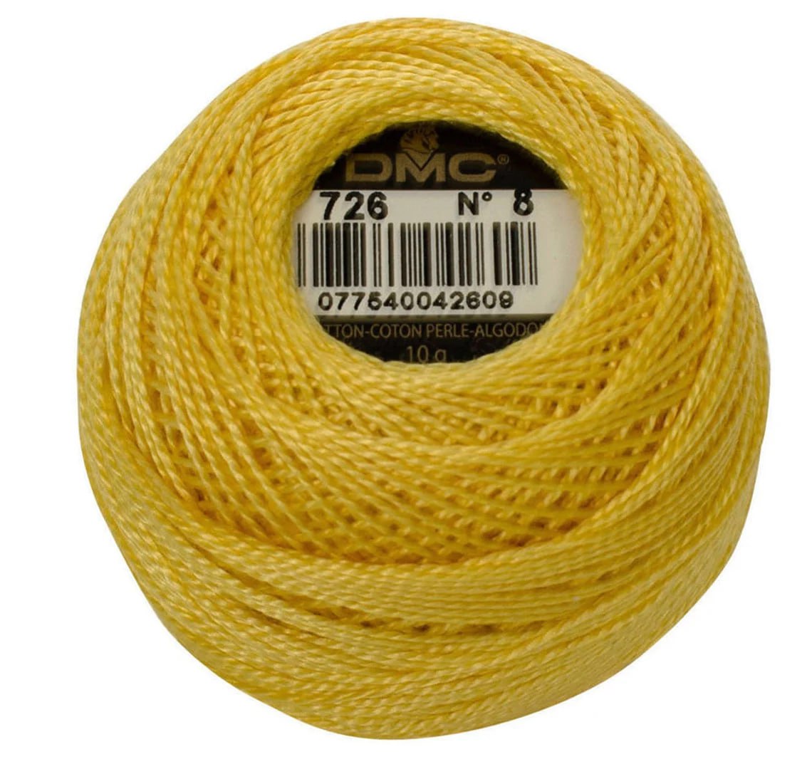 DMC Pearl Cotton Ball Size 8 - 726