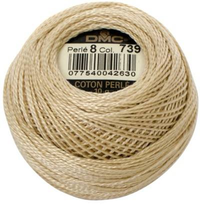 DMC Pearl Cotton Ball Size 8 - 739