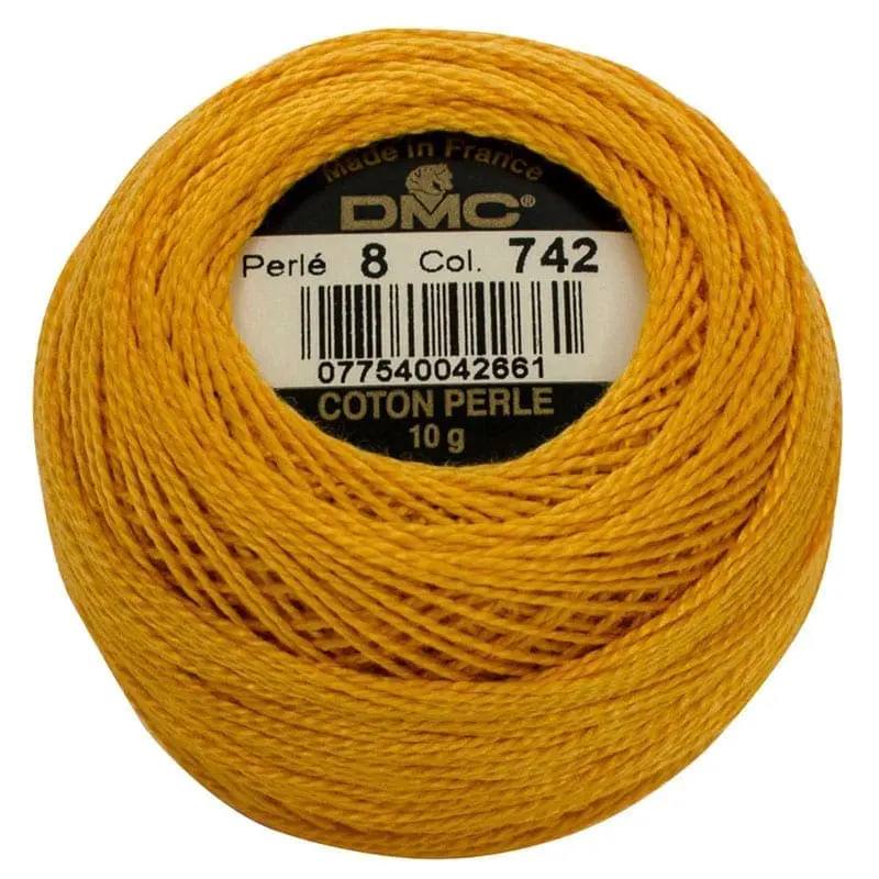 DMC Pearl Cotton Ball Size 8 - 742
