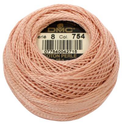 DMC Pearl Cotton Ball Size 8 - 754