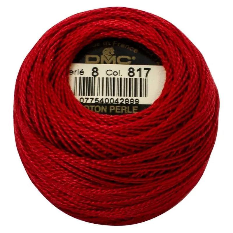 DMC Pearl Cotton Ball Size 8 - 817