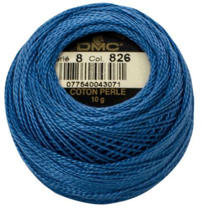 DMC Pearl Cotton Ball Size 8 - 826