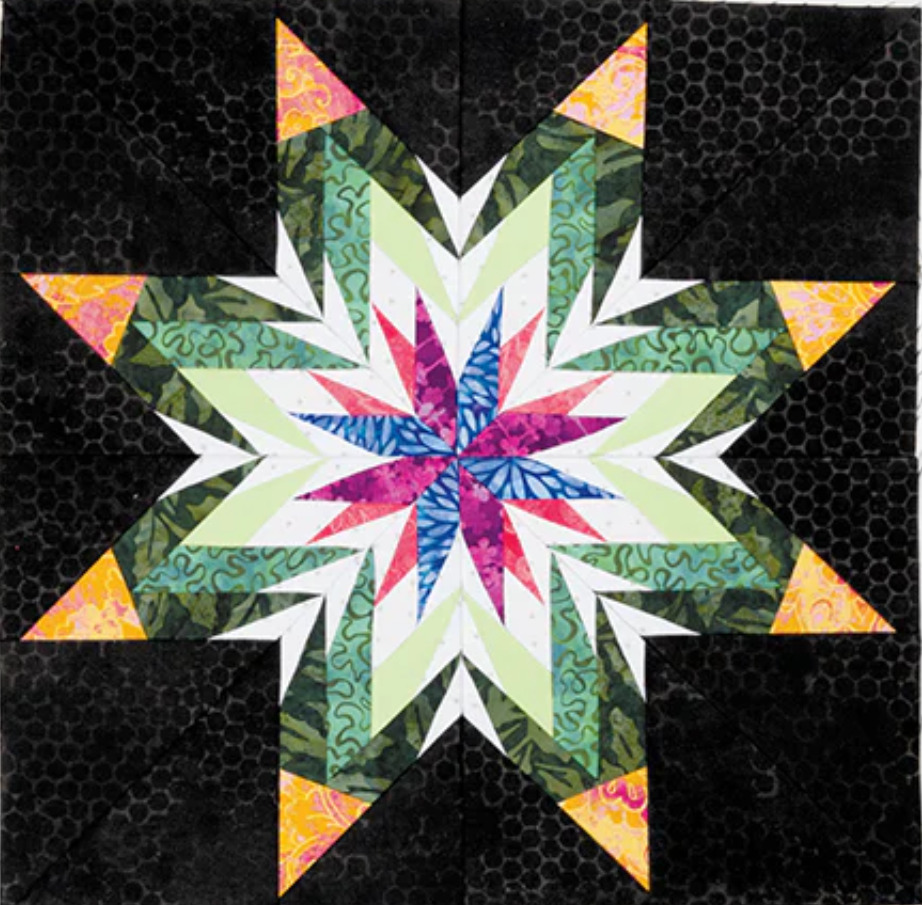 Carol Doak's Starry BOM - Quilt Pattern
