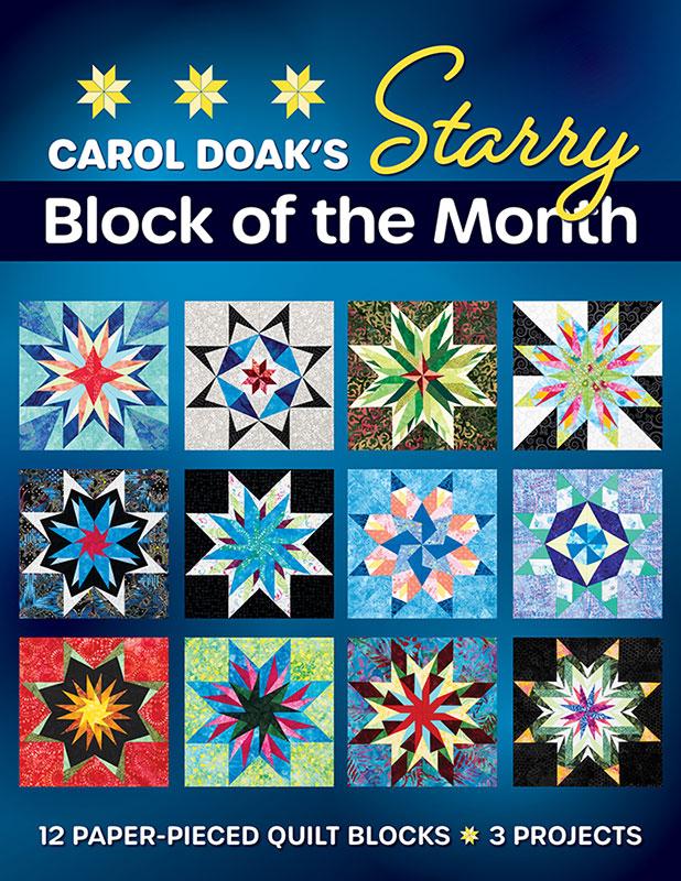 Carol Doak's Starry BOM - Quilt Pattern