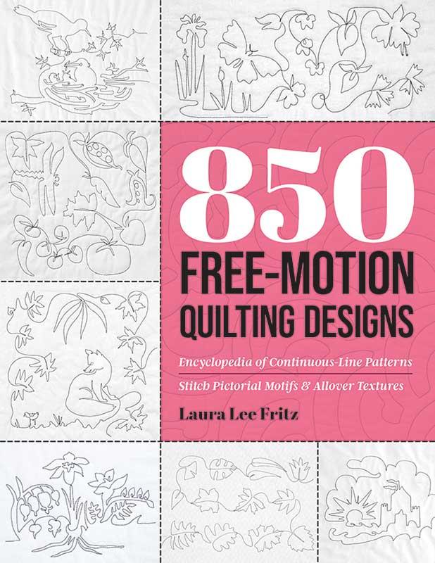 850 Free-Motion Quilting Design - Quilt Book, zoomed in. Select this picture to zoom back out.