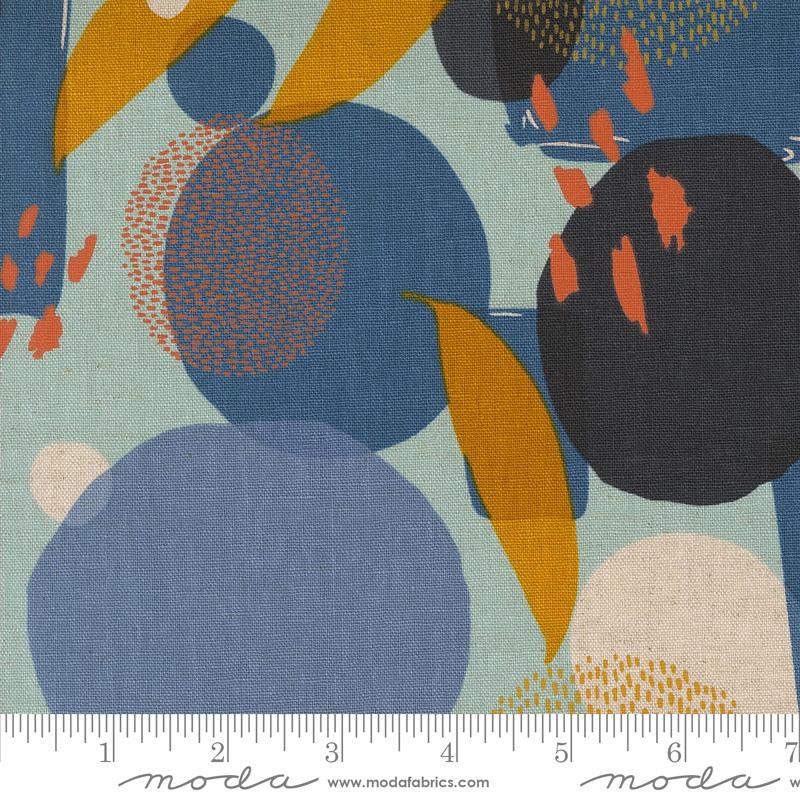 Urban Whisper Mochi Linen Sky - Quilt Fabric