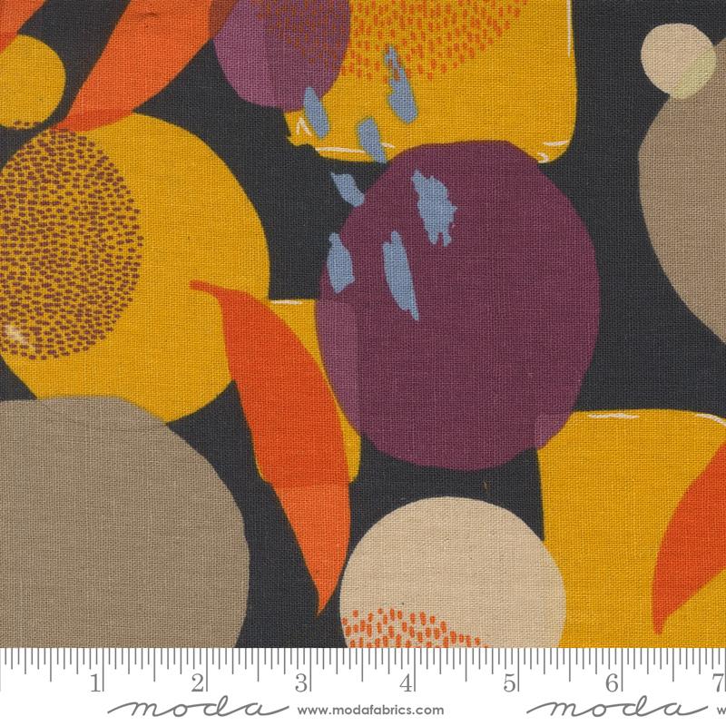 Urban Whisper Mochi Linen Navy - Quilt Fabric