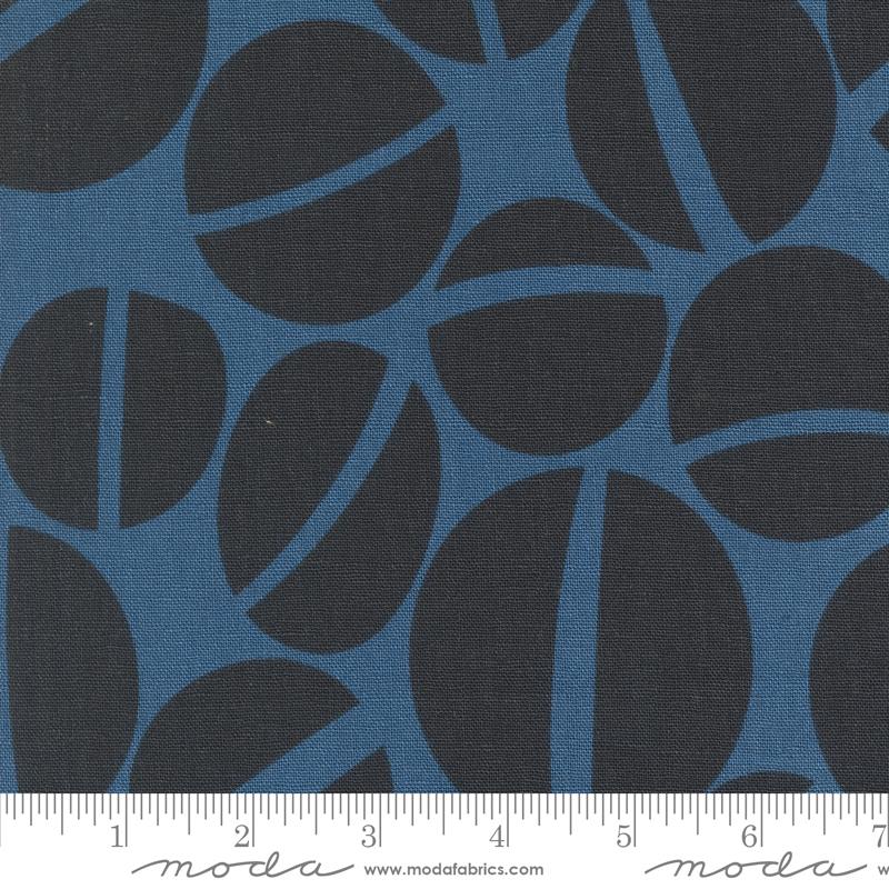 Urban Whisper Mochi Linen Denim - Quilt Fabric