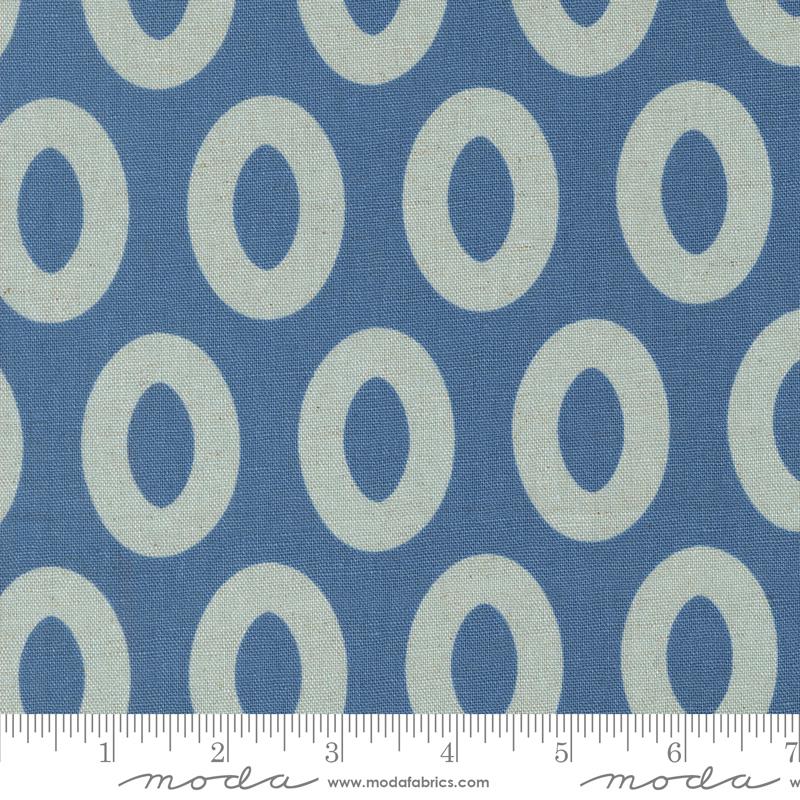 Urban Whisper Mochi Linen Denim - Quilt Fabric