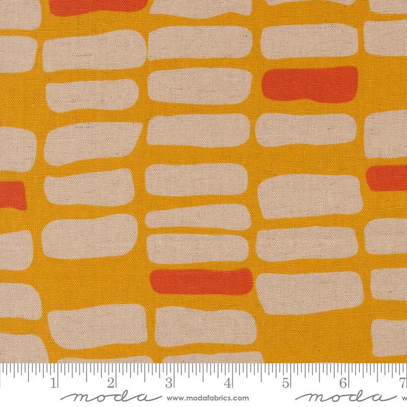 Urban Whisper Mochi Linen Sunset - Quilt Fabric