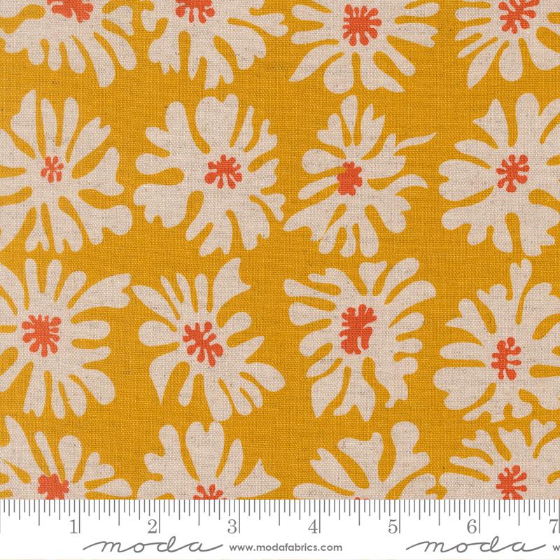 Urban Whisper Mochi Linen Sunset - Quilt Fabric