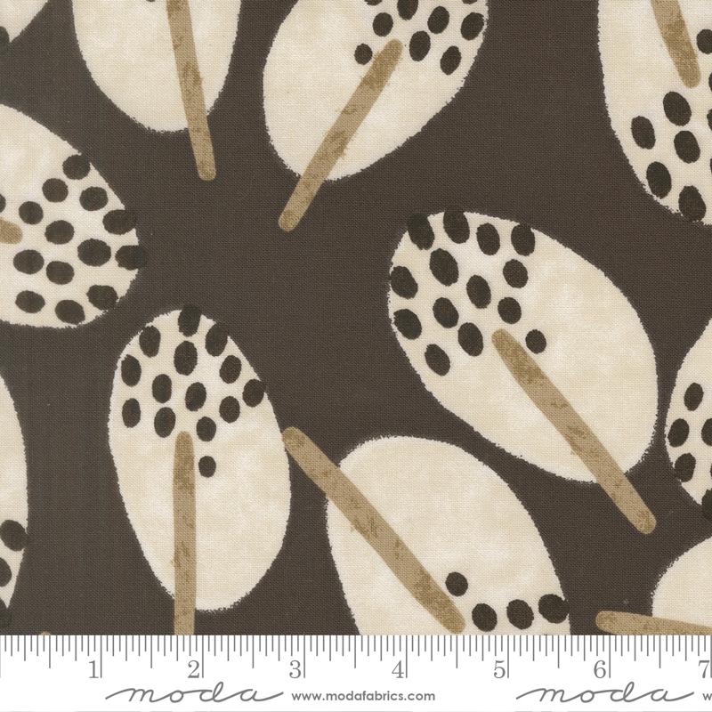Mira Stillness Charcoal - Quilt Fabric