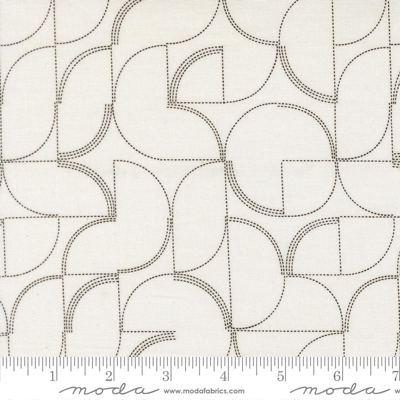 Mira Echo Pearl - Quilt Fabric
