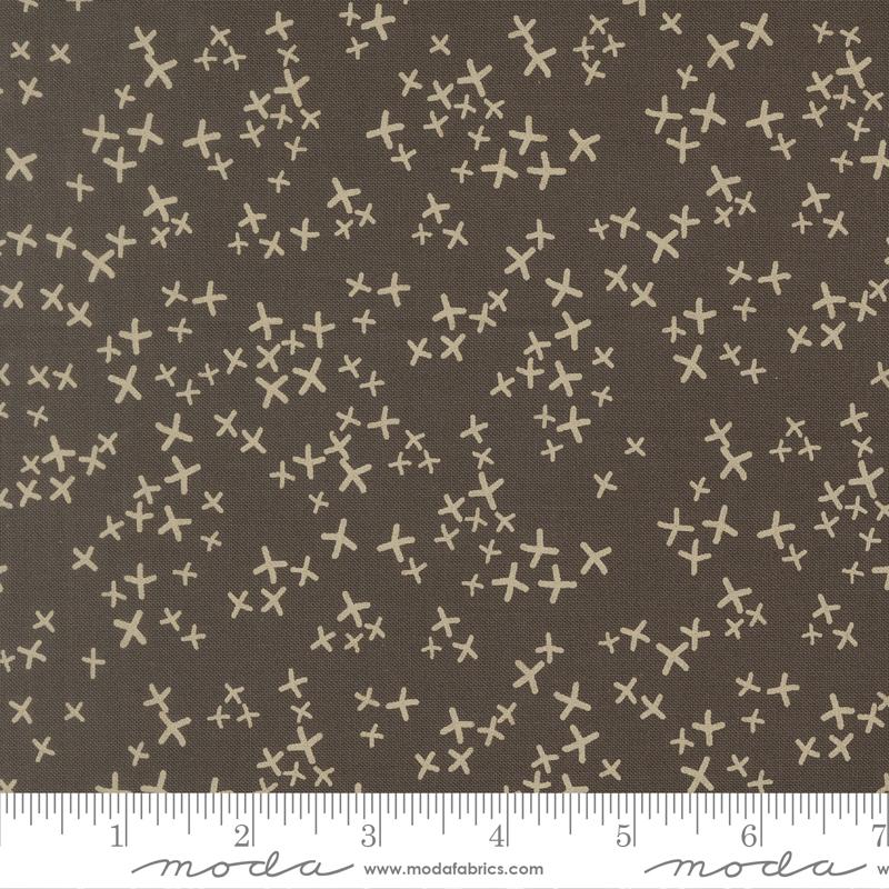 Mira Realm Charcoal - Quilt Fabric