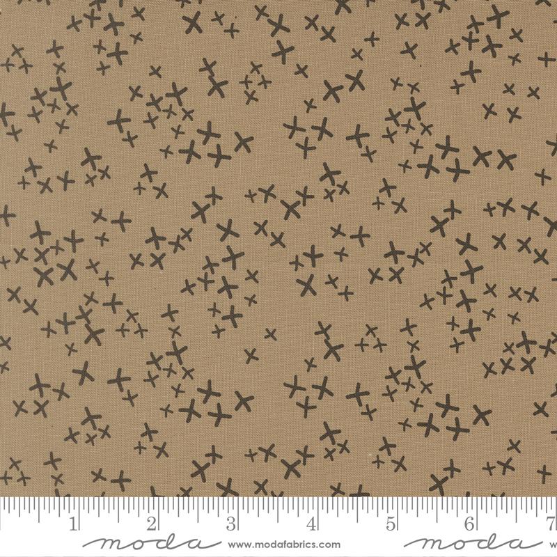 Mira Realm Taupe - Quilt Fabric