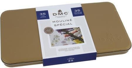 DMC Six Strand Floss Collector's Tin 8.7yd 35/Pkg