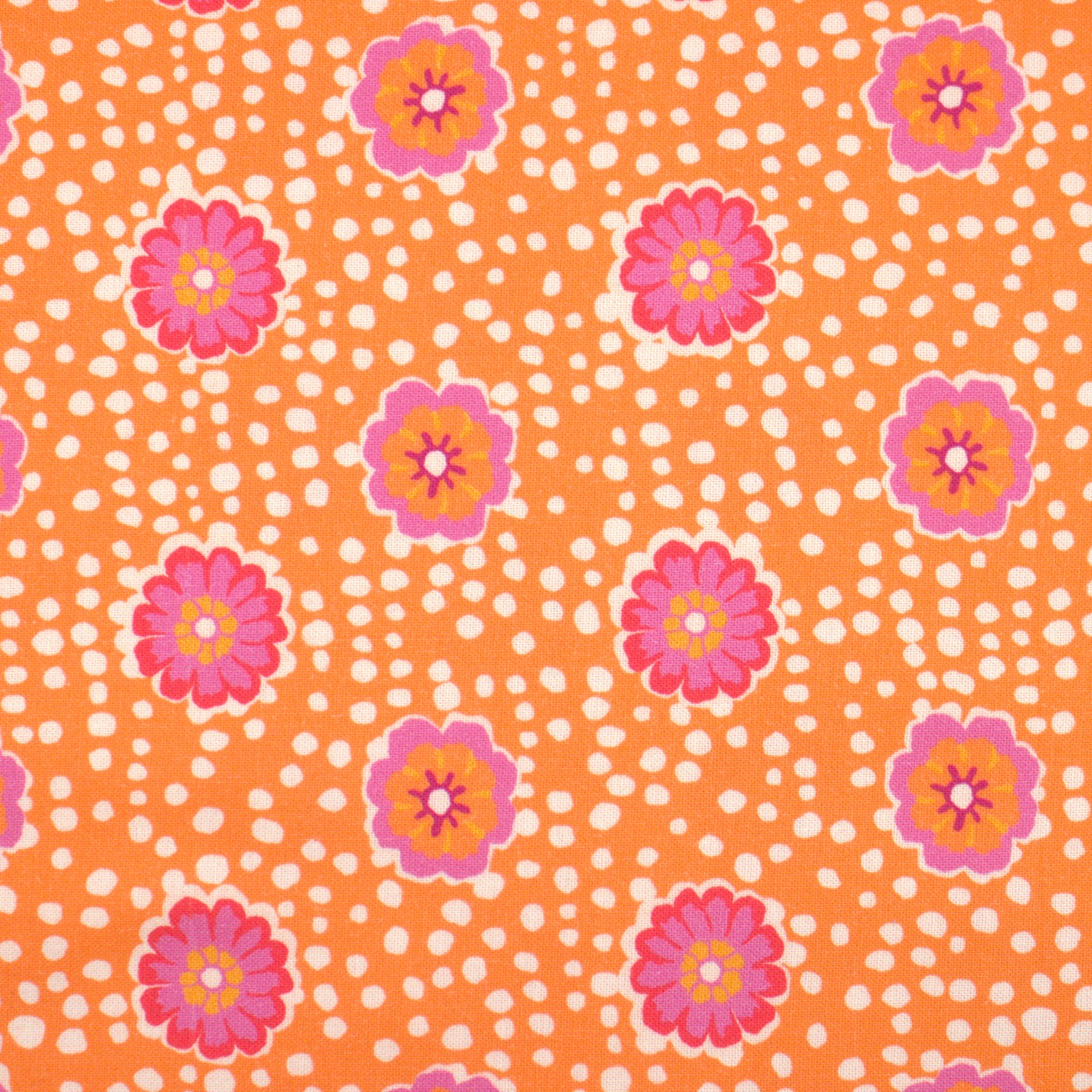 Paisley Rose Melon - Quilt Fabric