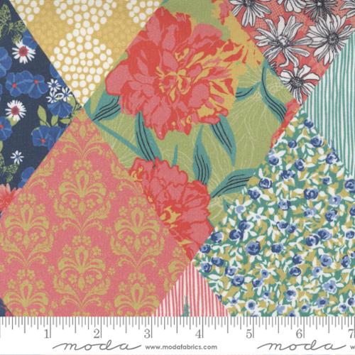 Garden Society Rayon Rainbow - Quilt Fabric