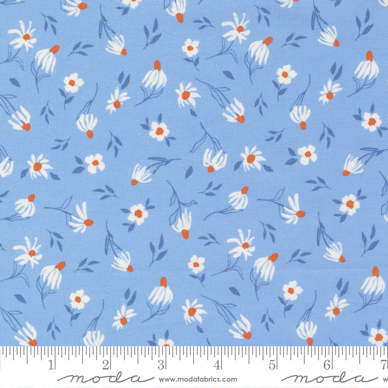 Sundance Little Suzy Sky - Quilt Fabric