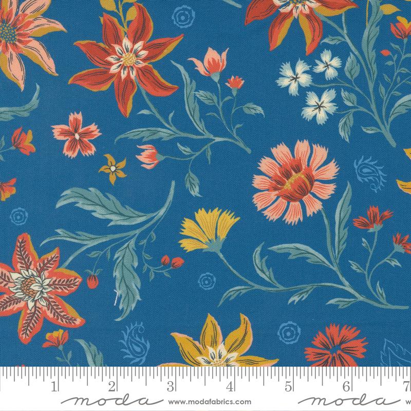 Cadence Cadence Indigo - Florals - Quilt Fabric