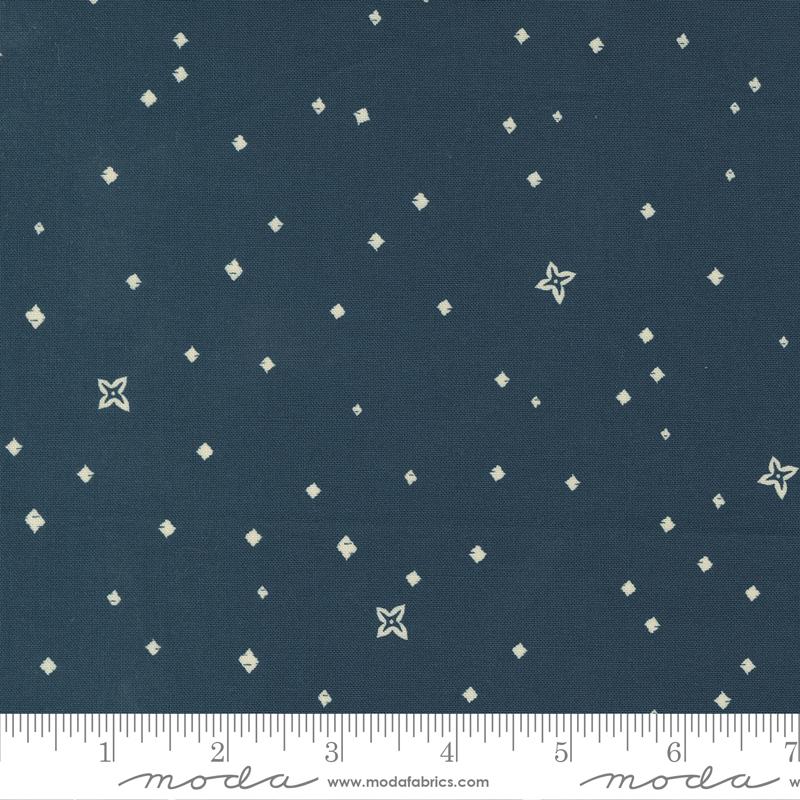 Cadence Twinkle Navy - Blenders - Quilt Fabric
